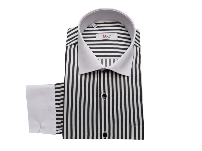 Winchester Kragen Hemd gestreift Regular Fit