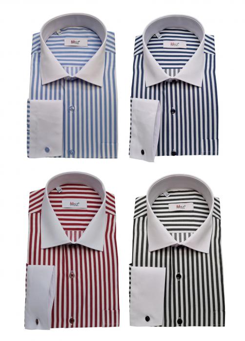 Winchester Kragen Hemd gestreift Regular Fit