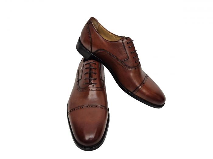 Herren Brogue Lederschuhe Anzugschuhe