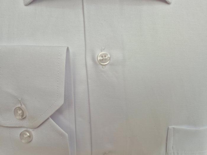 Fischgratmuster Lang Arm Herren Hemd Regular