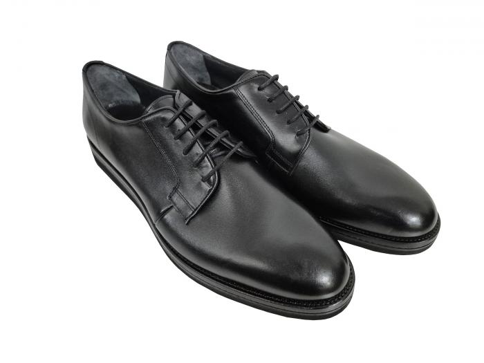 Herren Lederschuhe Bequeme Schnürschuhe Keilabsatz