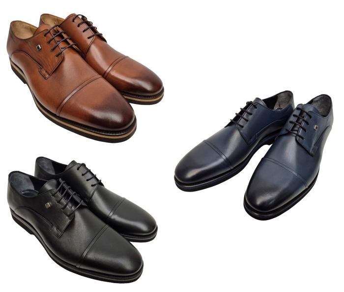 Echtleder Herren Schnürschuhe Business-Casual