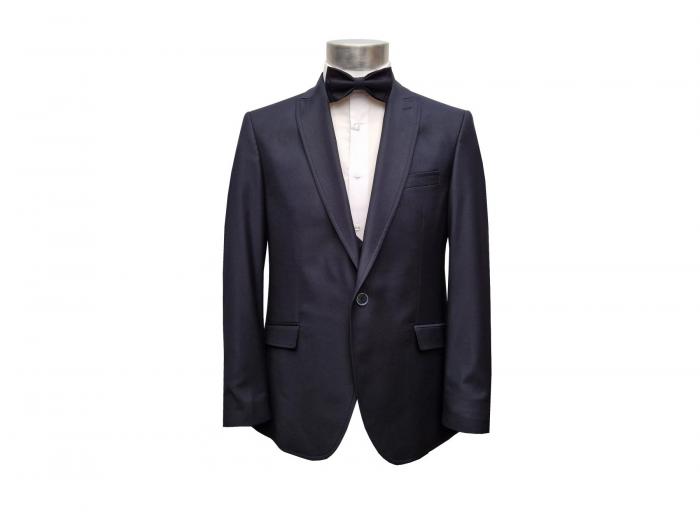 Regular Fit Herren Anzug mit Weste Kurzgrößen