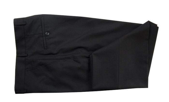 Herrenhosen Bequeme Schnitt Schwarz