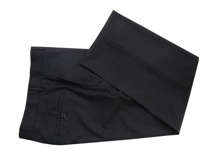 Herrenhosen Bequeme Schnitt Schwarz