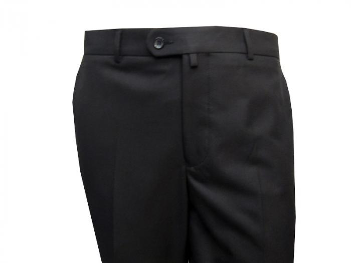 Herrenhosen Bequeme Schnitt Schwarz