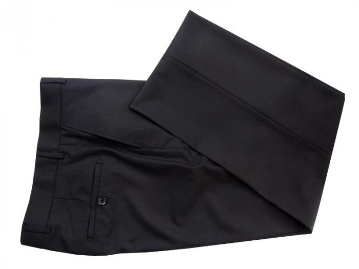 Herrenhosen Bequeme Schnitt Schwarz