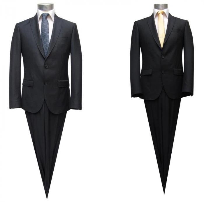 Elegante Herren Anzug Slim Fit mit Weste