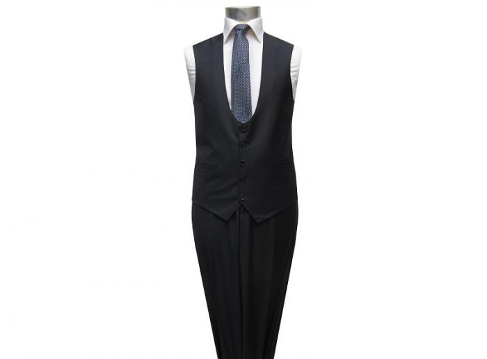Elegante Herren Anzug Slim Fit mit Weste