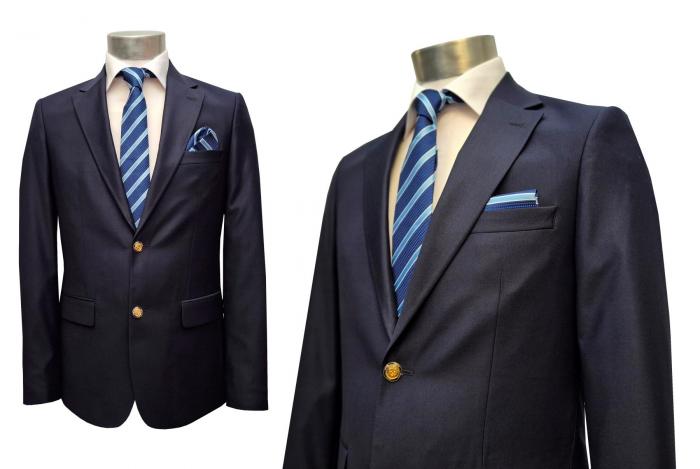 Club Sakko Blazer Herren Kurzgröße und Normal Größe