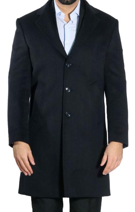 Herrenmantel Knielange Wollmantel für jeden Anlass