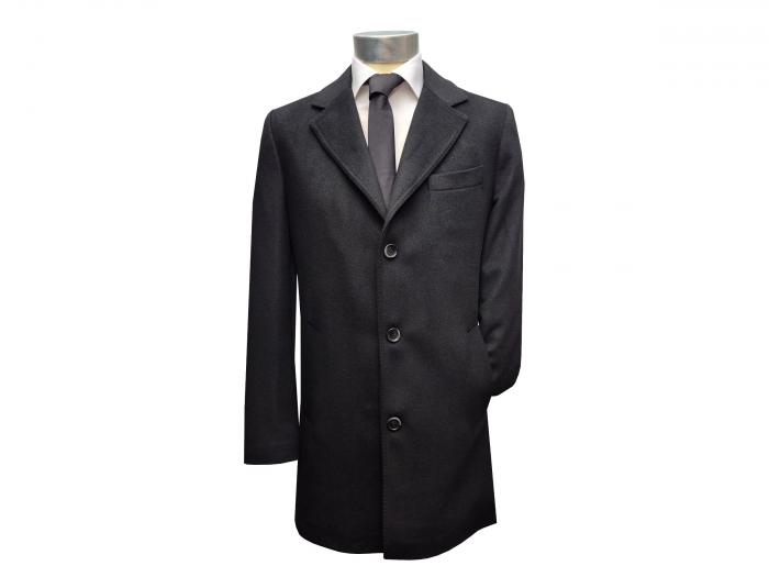 Herrenmantel Knielange Wollmantel für jeden Anlass