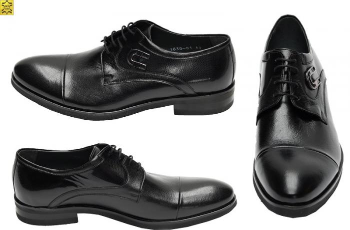 Herrenschuhe echtleder mit Hufeisen