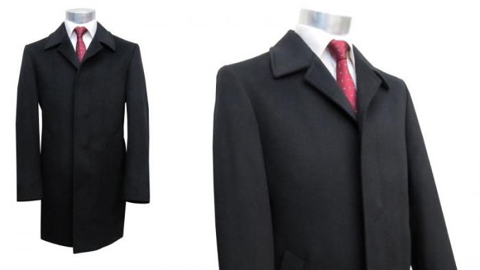 Herren Kurz Mantel Schwarz Kaufen in Köln