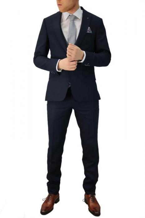 Herrenanzug 5 teilig mit 2-reihiger Wendeweste