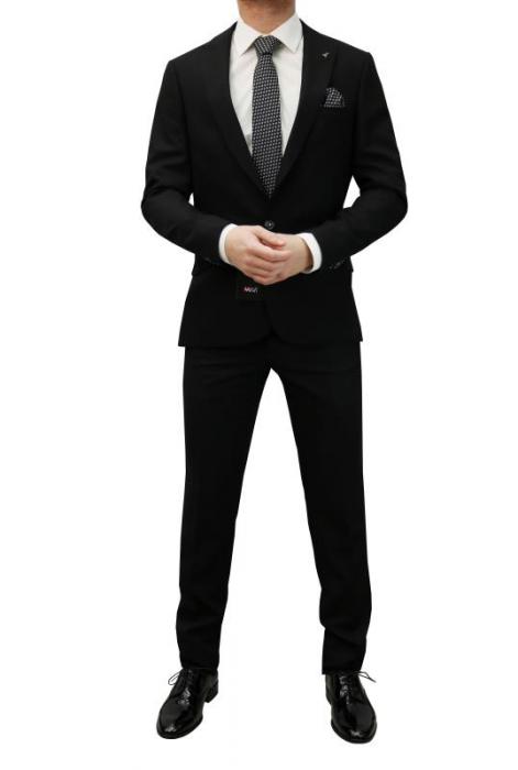 Herrenanzug 5 teilig mit 2-reihiger Wendeweste