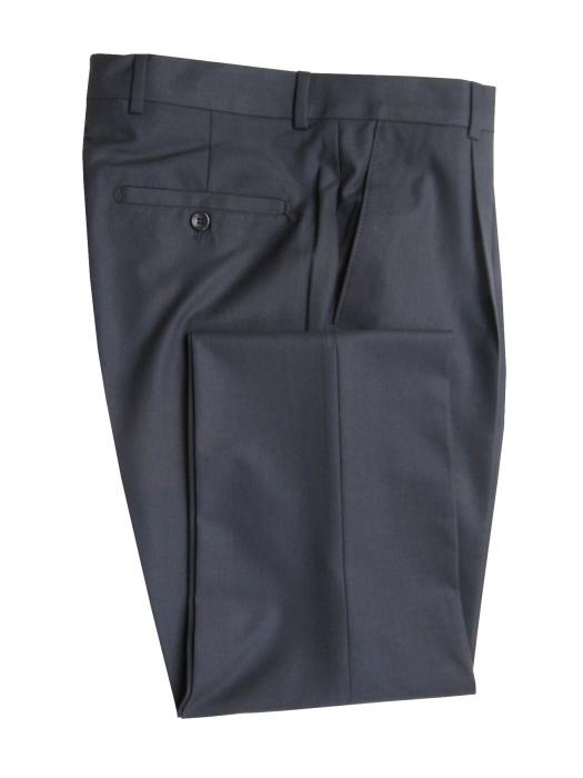 Herren Bundfaltenhose Anzughose Regular