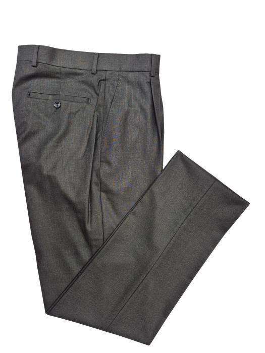Herren Bundfaltenhose Anzughose Regular