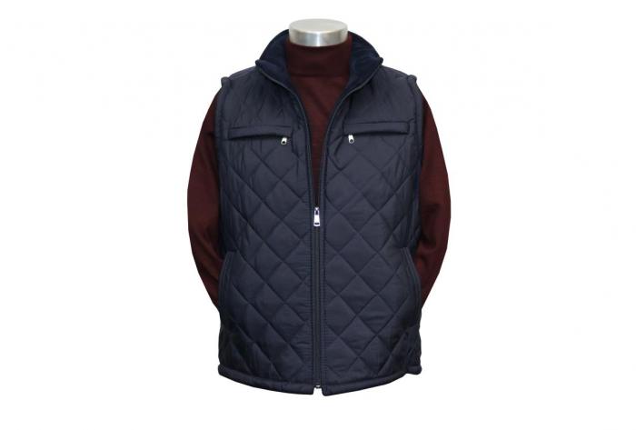 Steppweste Herren warme Übergangsjacke