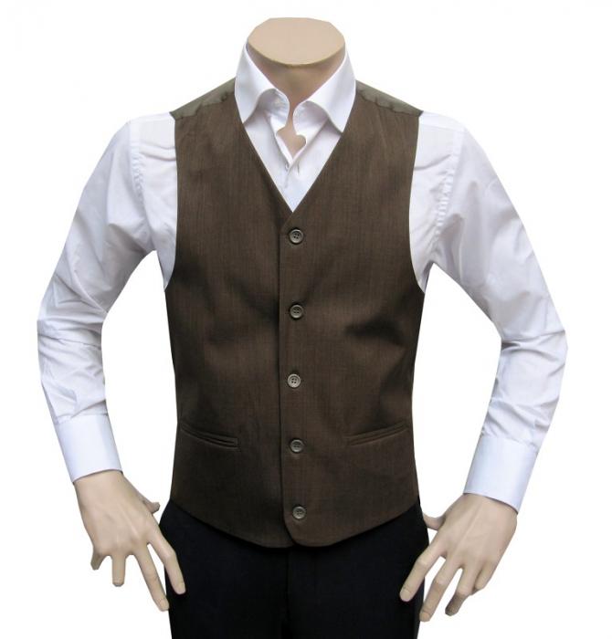 Klassische Herren Weste Anzugweste