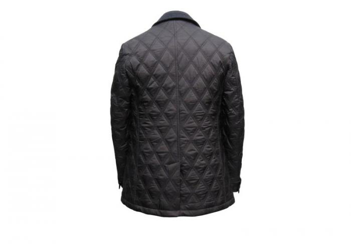 Herren Übergangsjacke Steppjacke Doppelkragen