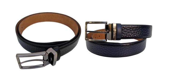 Herren Leder Gürtel grobe Prägung