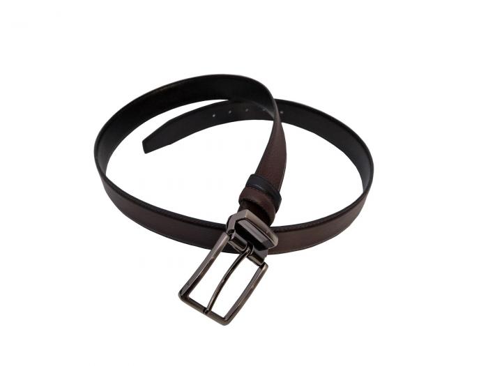 Wendegürtel Leder Braun/Schwarz, Blau/Schwarz