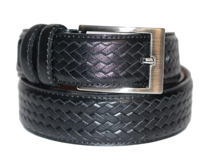 Flecht Herren Echt Leder Gürtel
