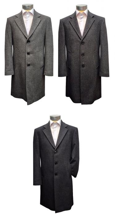 Herren Mantel Wool-Kaschmir