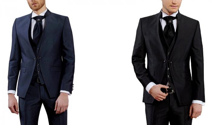 Festlich Elegante Herrenanzug streifen