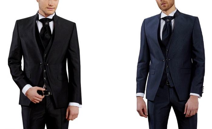 Festlich Elegante Herrenanzug streifen