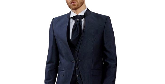 Festlich Elegante Herrenanzug streifen