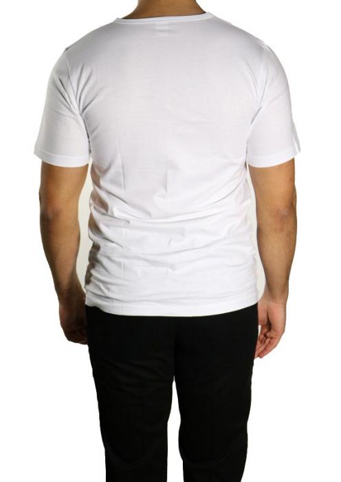 Herren Kurzarm T-Shirt Unterhemd V-Ausschnitt