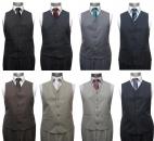 Streifen Herren Weste Anzugweste