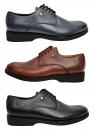 Bequeme Herren Leder Schuhe Runde Form