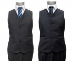 gestreifte Herrenweste Anzugweste Regular
